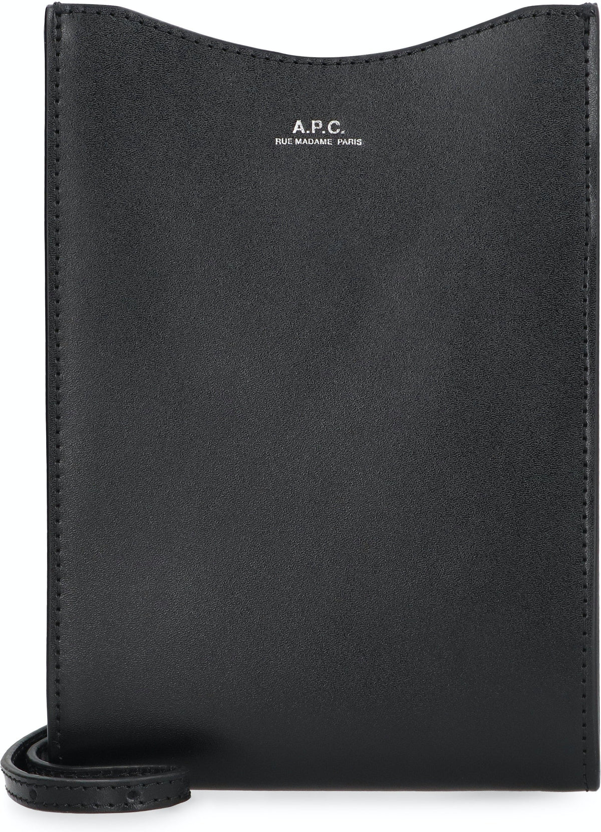 A.p.c. Women's Jamie Mini Crossbody Bag in Black | PXBMWH63043 Color LZZ