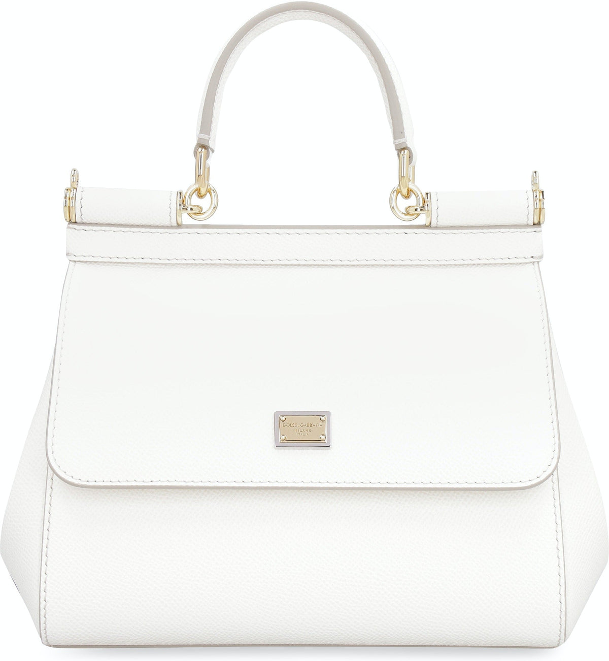 Dolce & Gabbana Women's Sicily Small Handbag in White | BB6003A1001