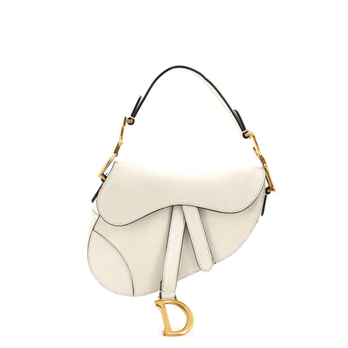 Saddle Handbag Leather Mini