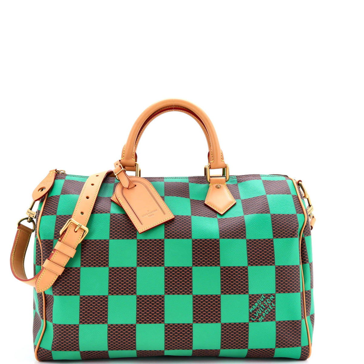 Louis Vuitton Speedy Bandouliere Bag Damier Pop 40