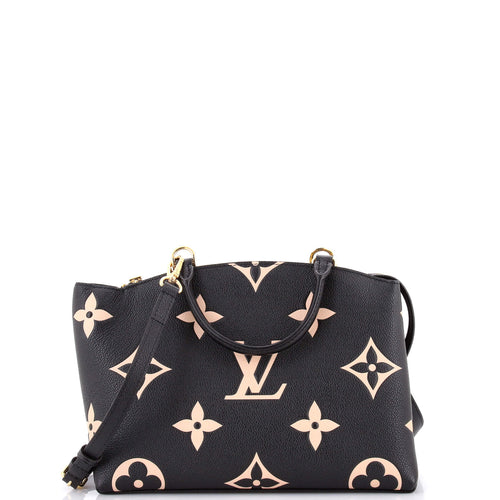 Petit Palais Handbag Bicolor Monogram Empreinte Giant