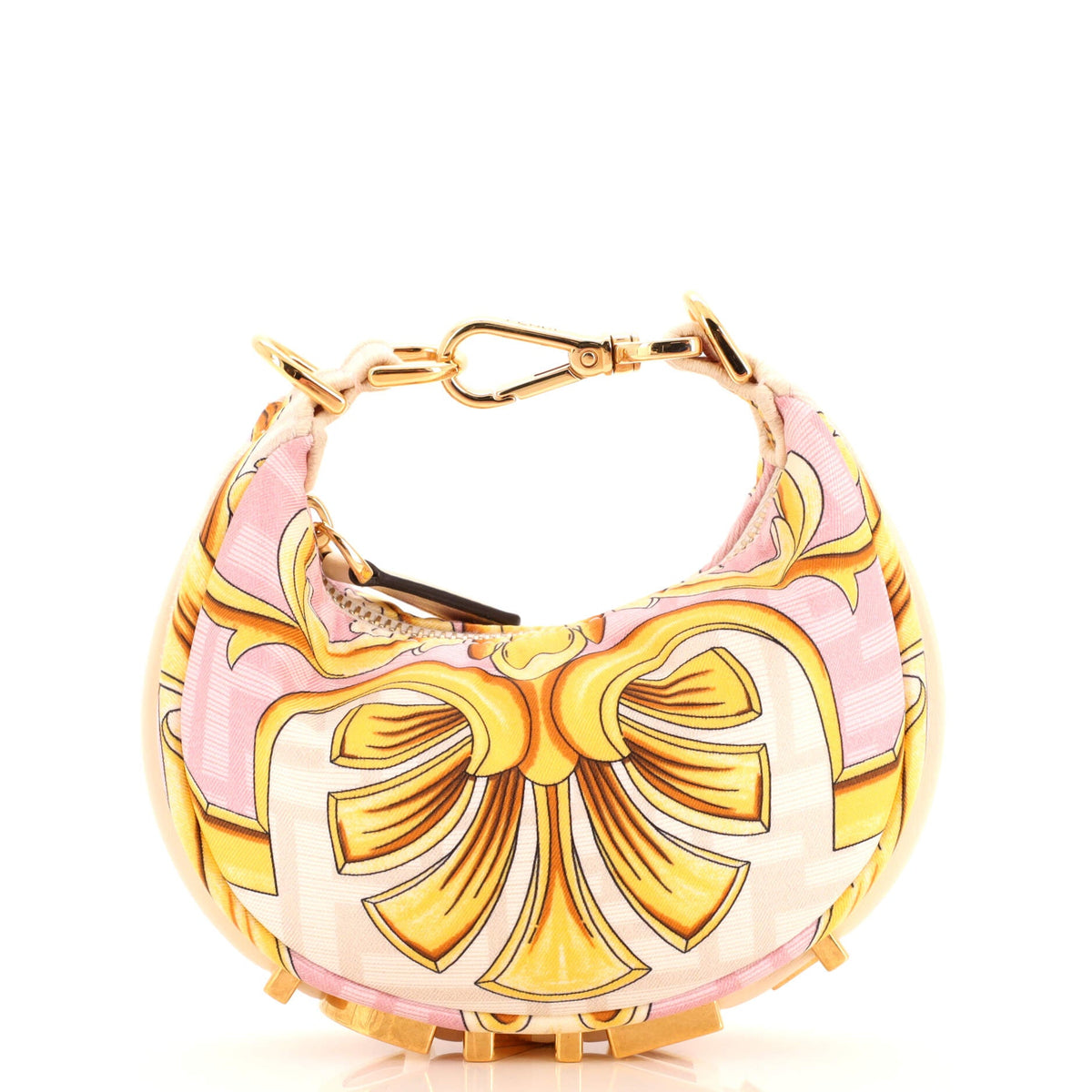 Fendi FENDI x Versace Fendace Fendigraphy Bag Printed Zucca Silk Nano