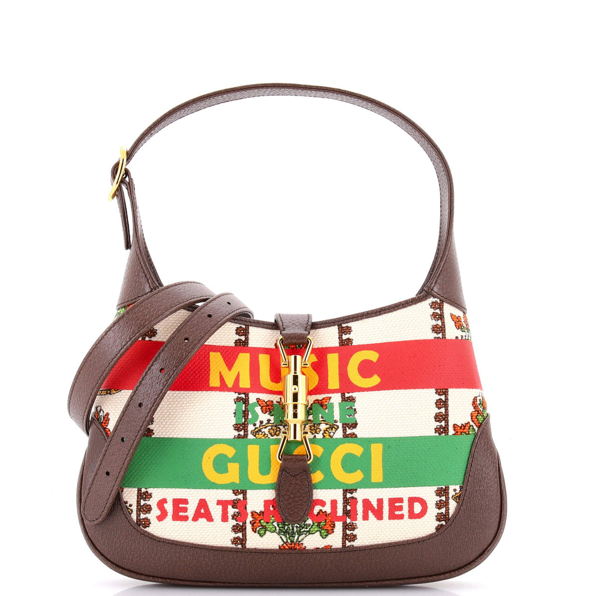 Gucci GUCCI 100 Jackie 1961 Hobo Limited Edition Canvas Small
