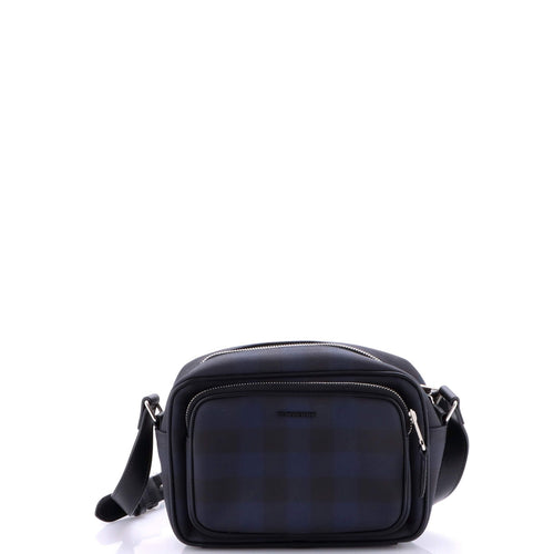Paddy Crossbody Bag Check E-Canvas Small