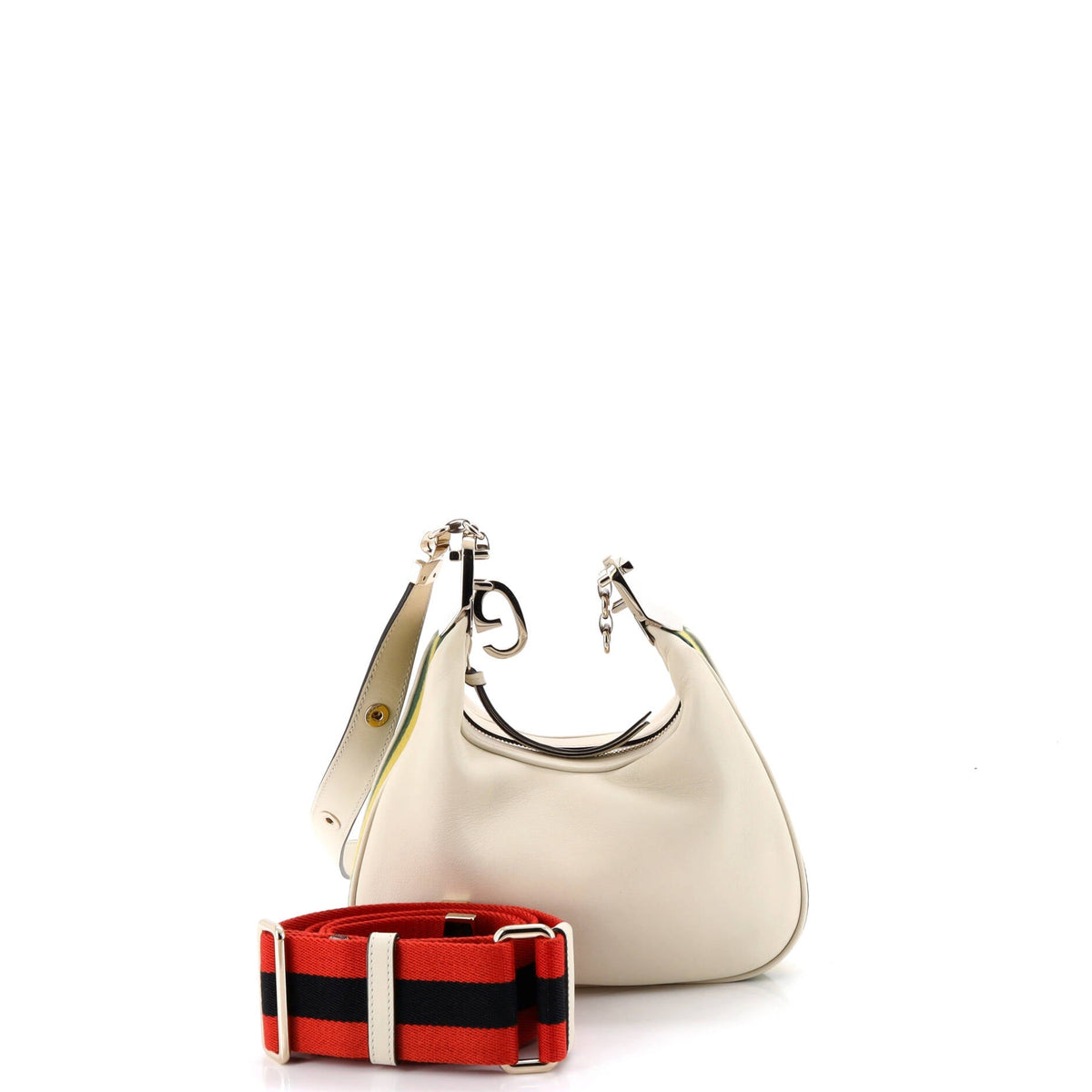Gucci GUCCI Attache Shoulder Bag Leather Small