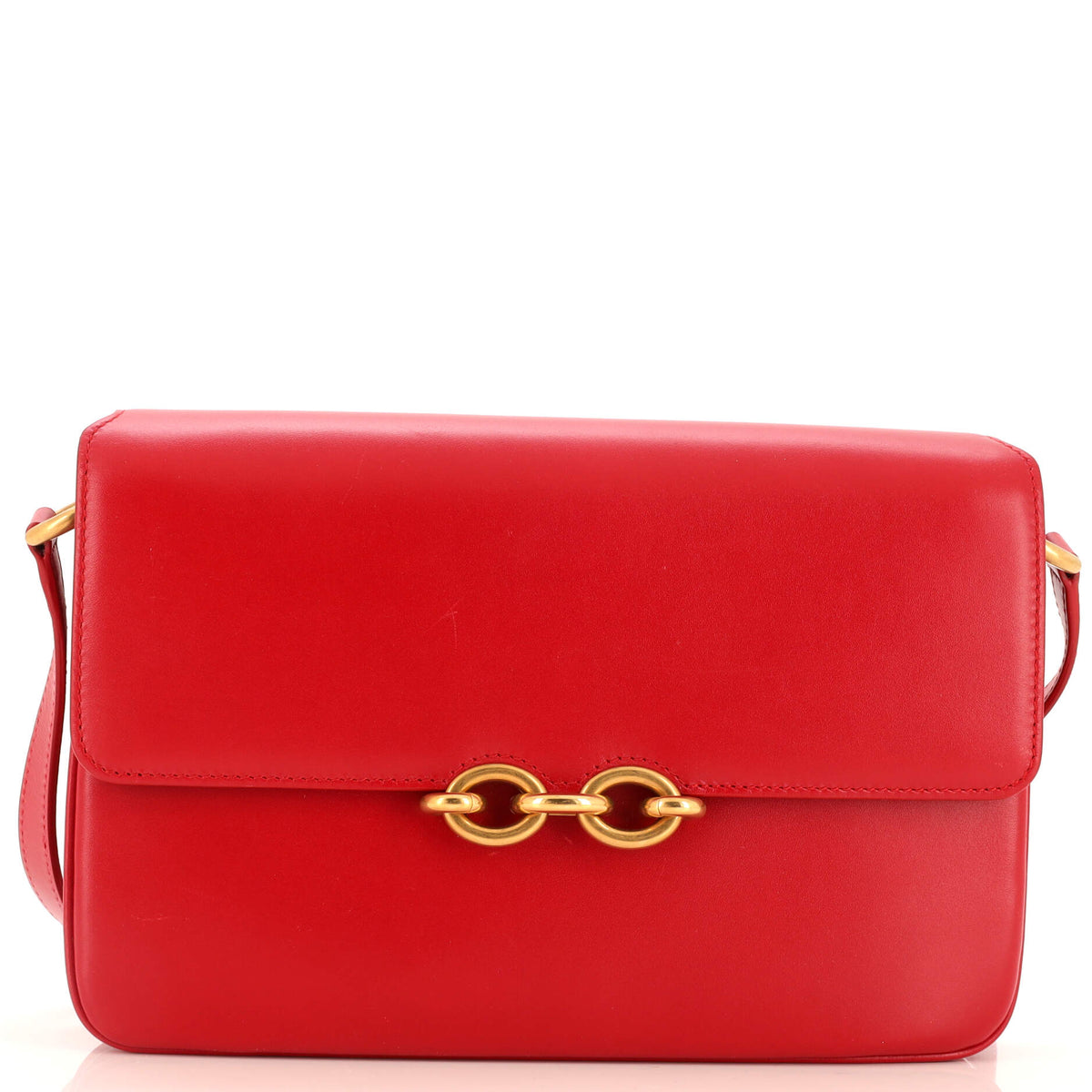 Saint Laurent Le Maillon Shoulder Bag Leather Medium