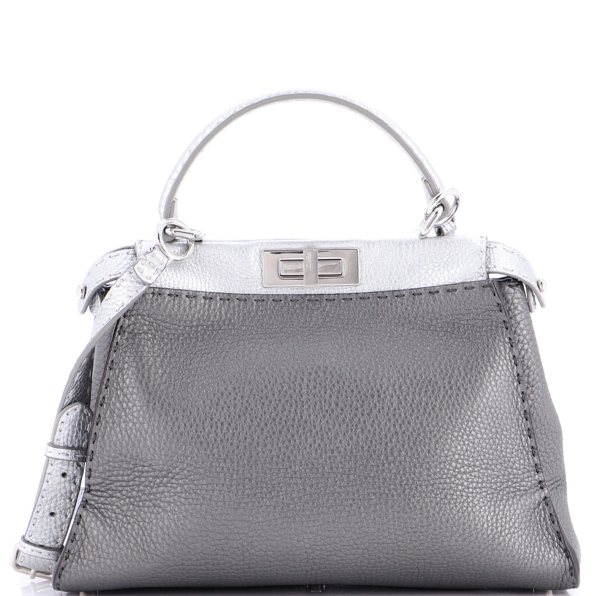 Fendi FENDI Selleria Peekaboo Bag Leather Medium
