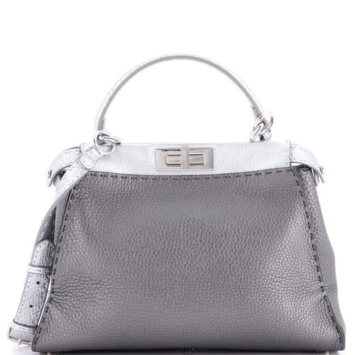 FENDI Selleria Peekaboo Bag Leather Medium