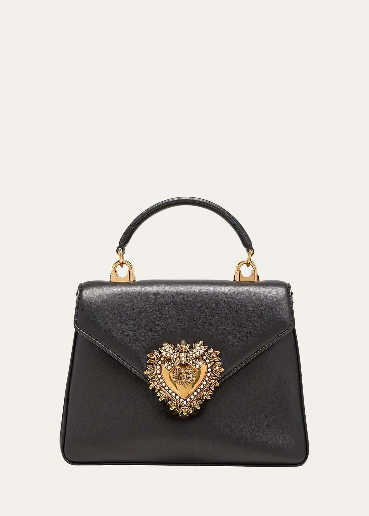 Dolce & Gabbana Devotion Medium Puffy Top Handle Bag