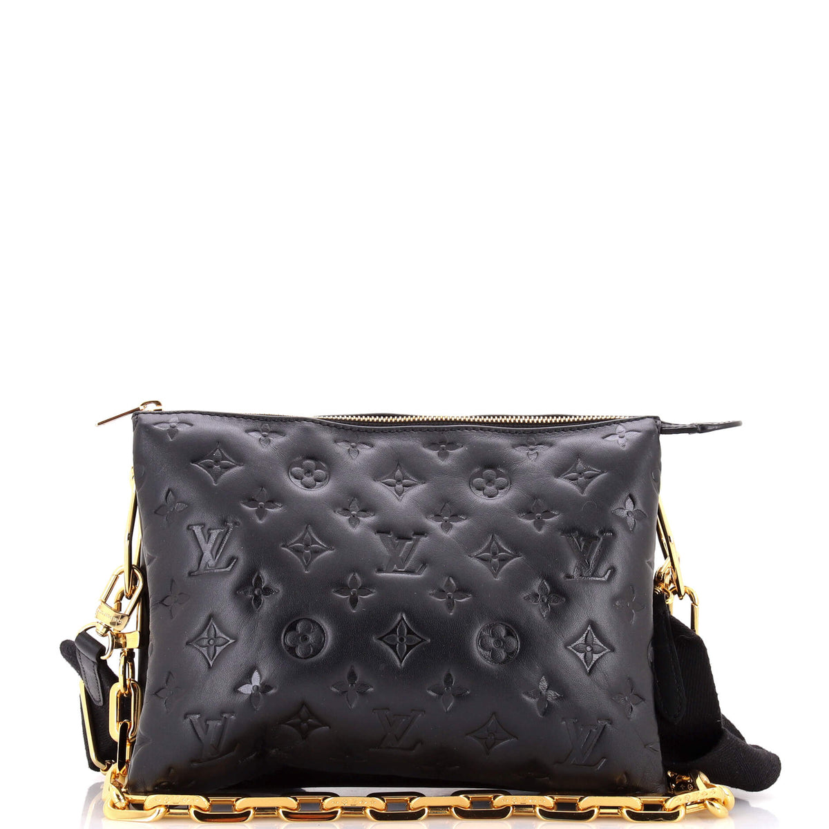 Louis Vuitton Coussin Bag Monogram Embossed Lambskin PM