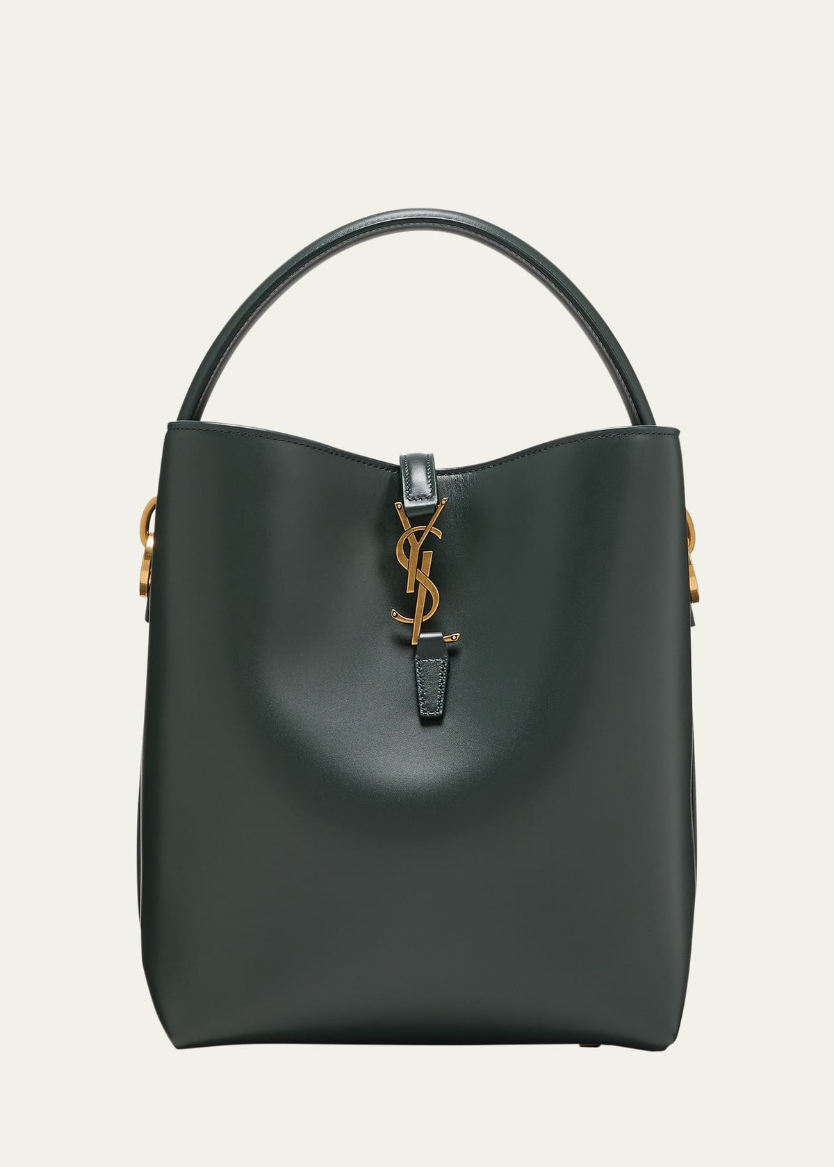 Saint Laurent Le 37 YSL Bucket Bag in Smooth Leather