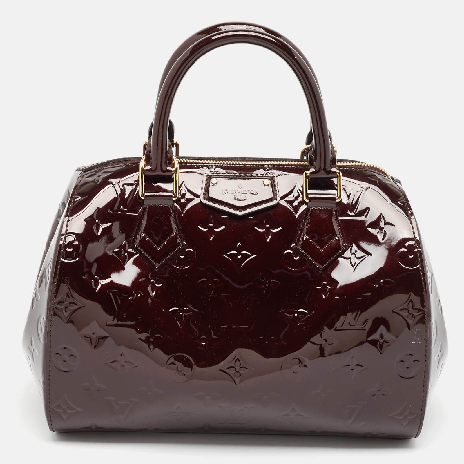 Louis Vuitton Amarante-Monogramm-Vernis-Montana-Tasche