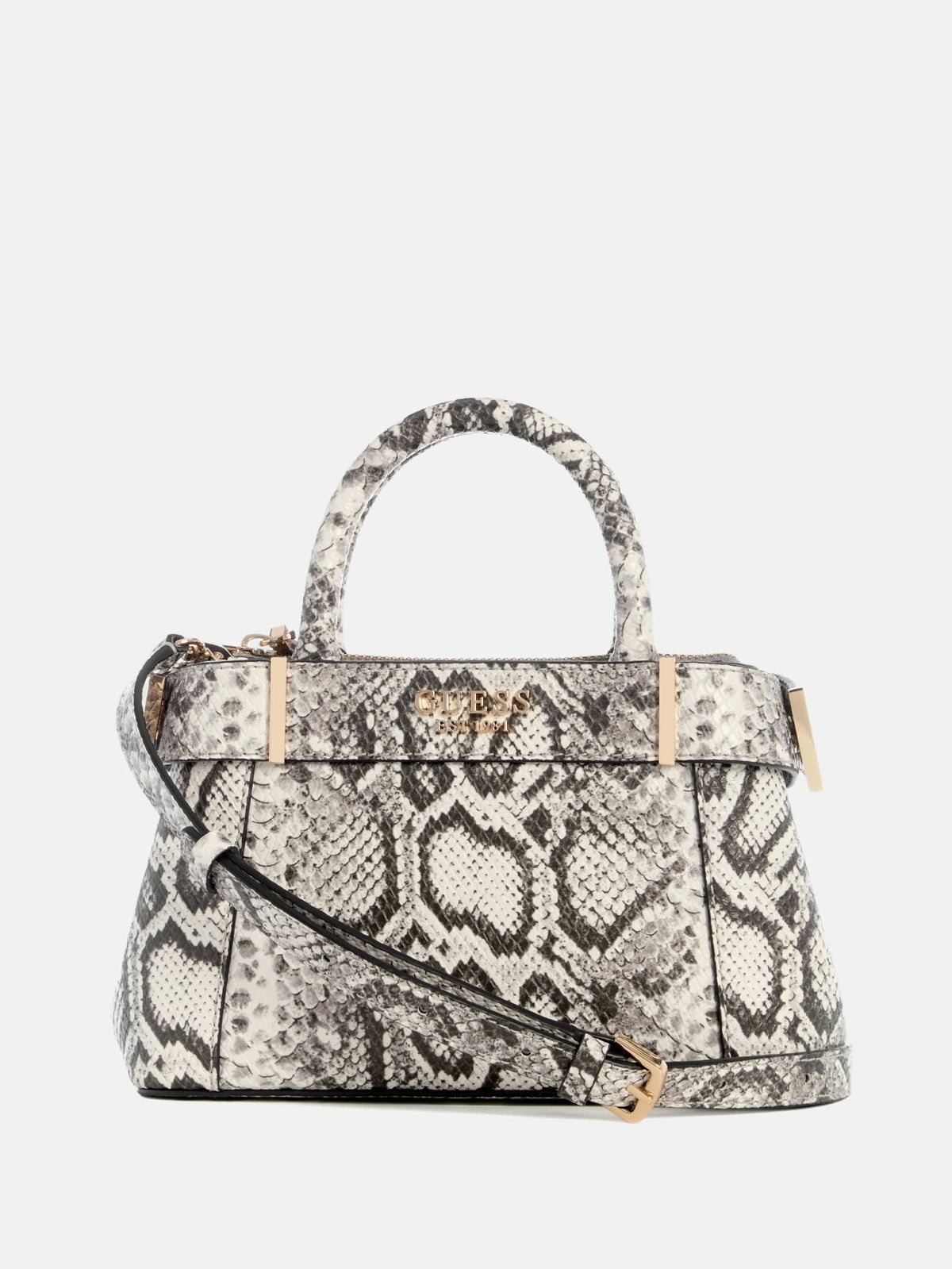 Guess Anadela Snakeskin Mini Satchel