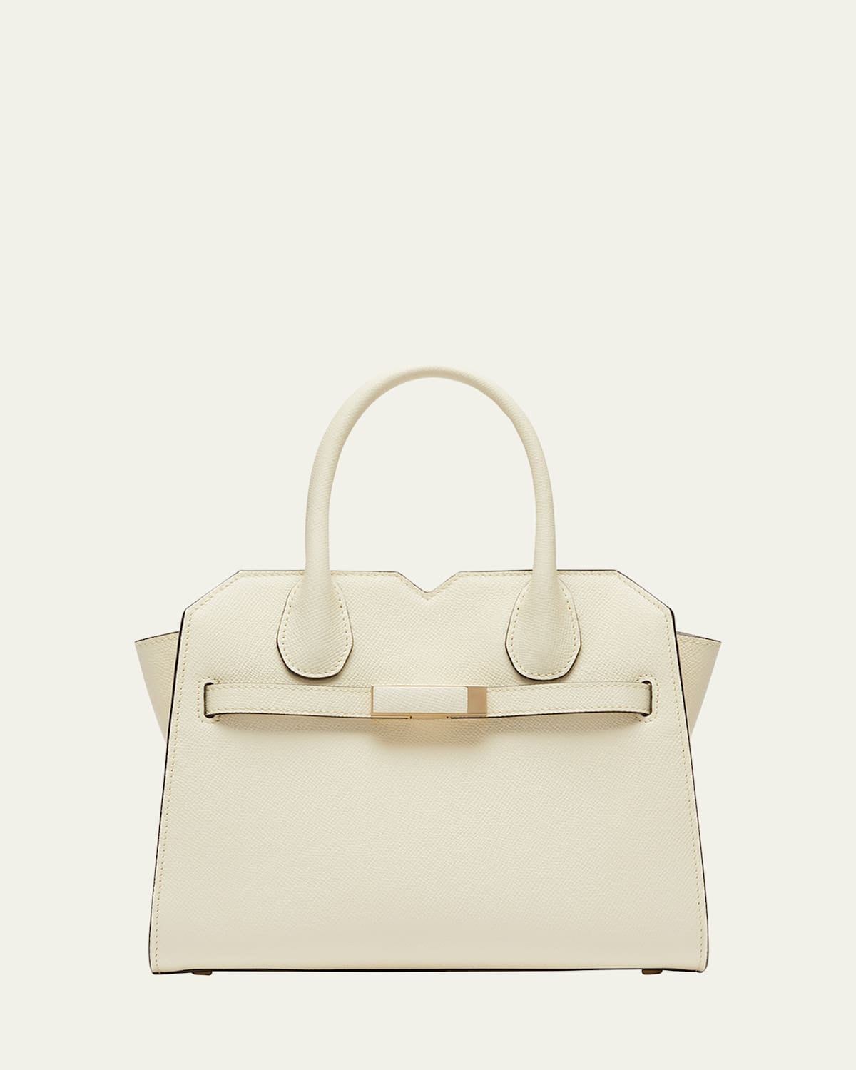 Valextra Milano Mini Leather Tote Bag