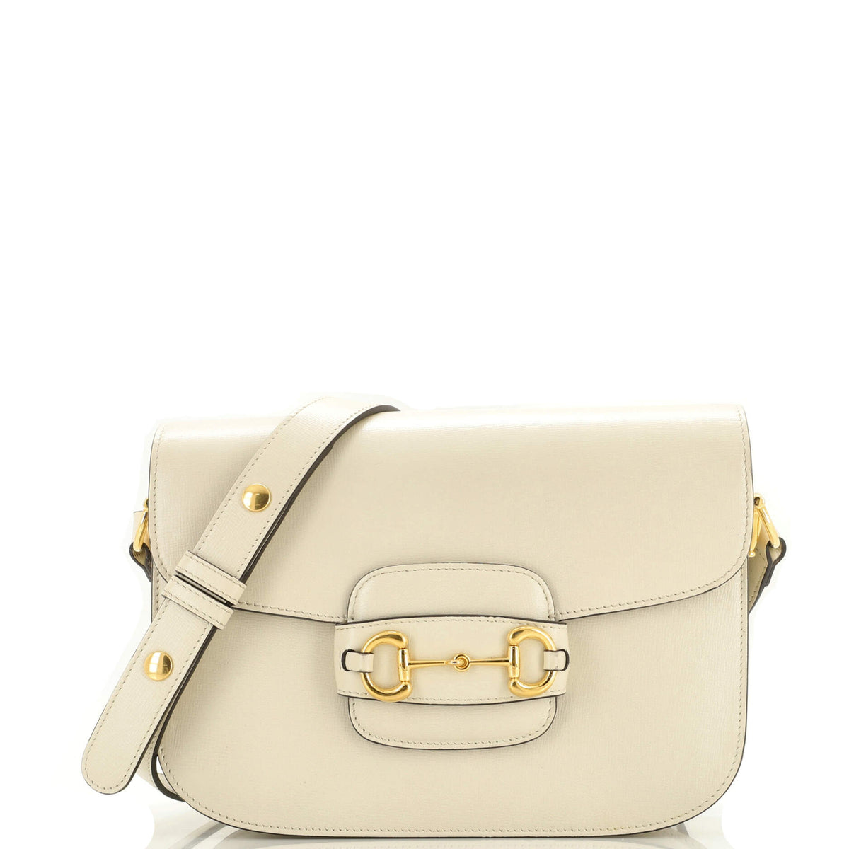 Gucci GUCCI Horsebit 1955 Shoulder Bag Leather Small