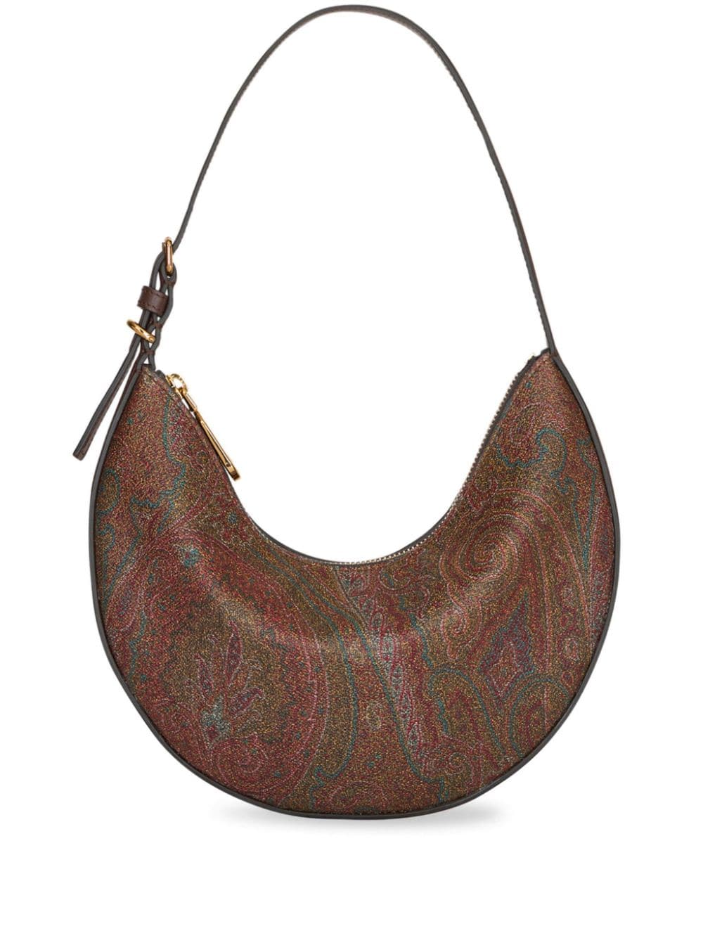 Etro Women's Essential Small Hobo Bag in Brown | Size UNI | WP1I0002AA001M0019