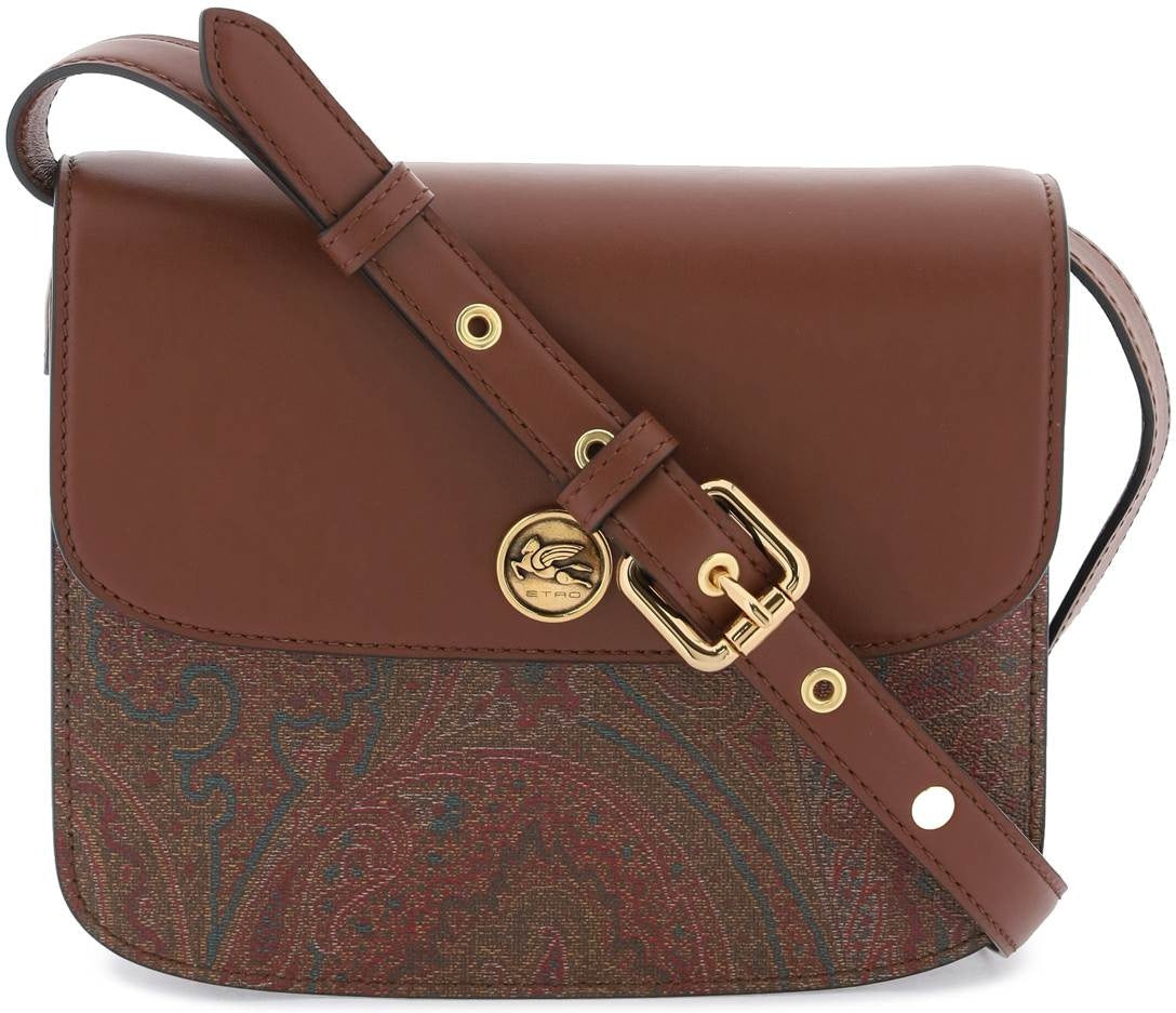 Etro Women's Essential Large Crossbody Bag in Brown | WP1C0001AA014