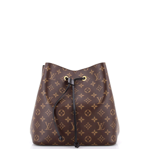 NeoNoe Handbag Monogram Canvas with Leather MM