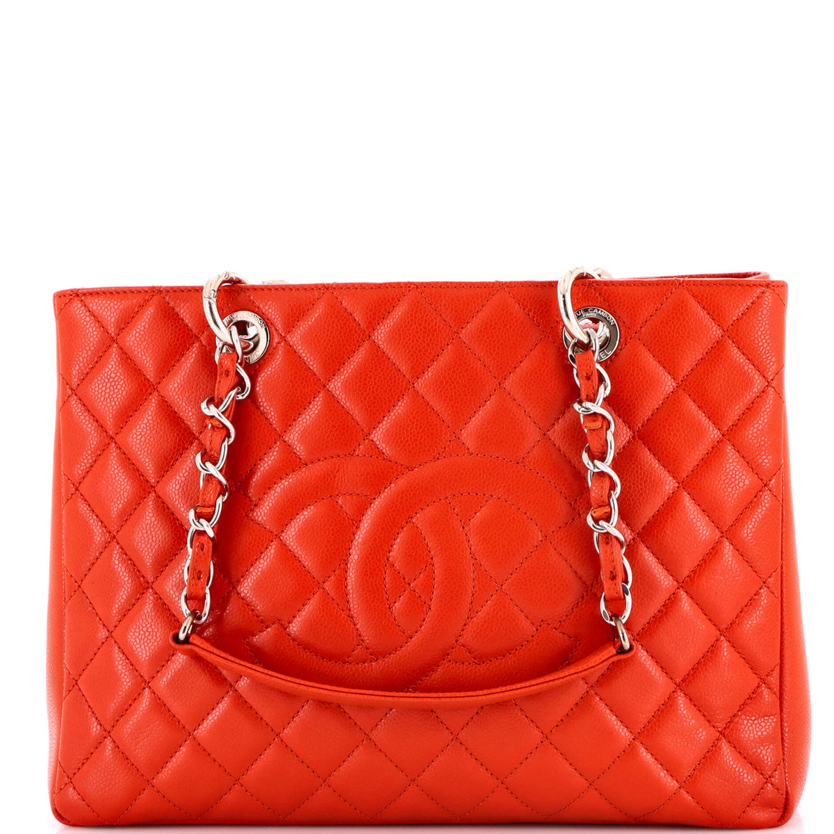 Chanel CHANEL Grand Shopping Tote Quilted Caviar