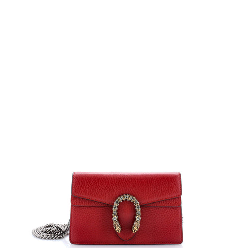 GUCCI Dionysus Bag Leather Super Mini