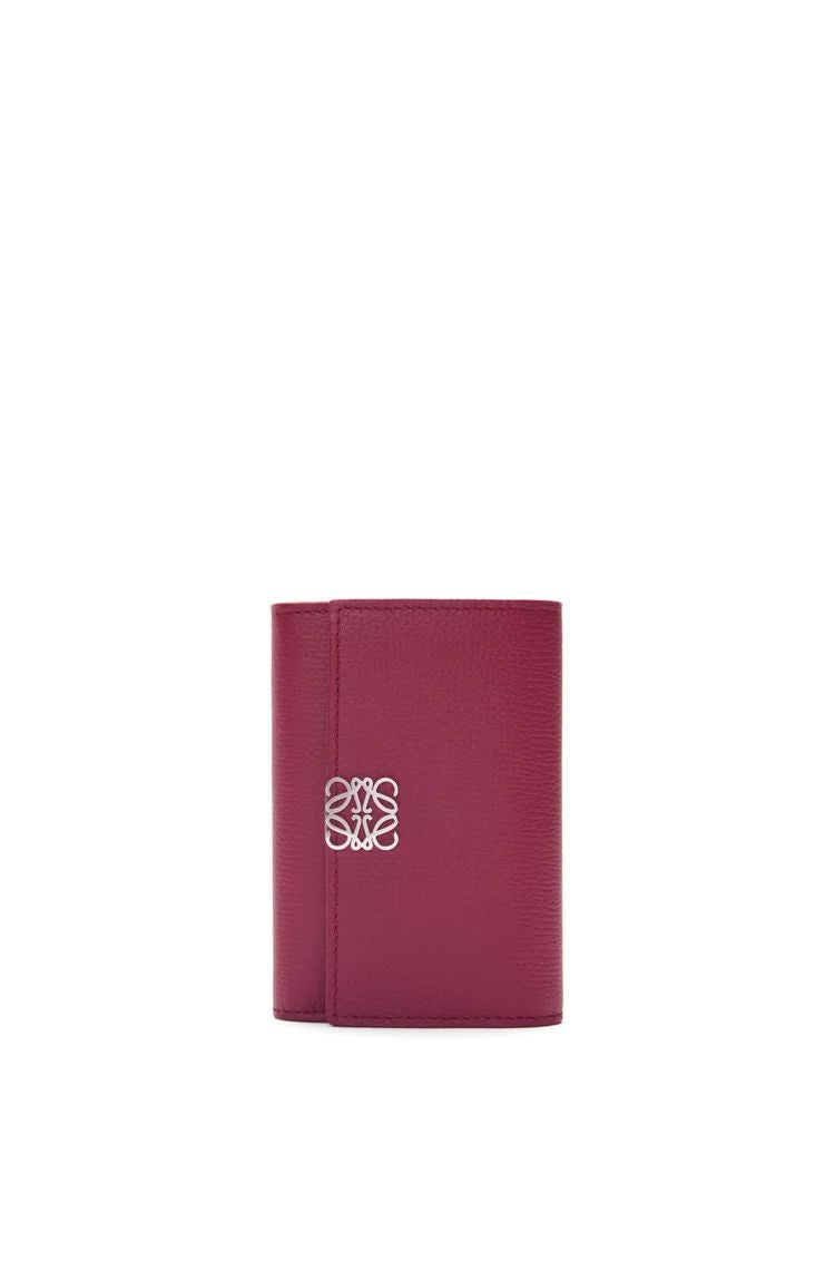 Loewe Women's Anagram Small Vertical Wallet in Crimson | C821S33X07