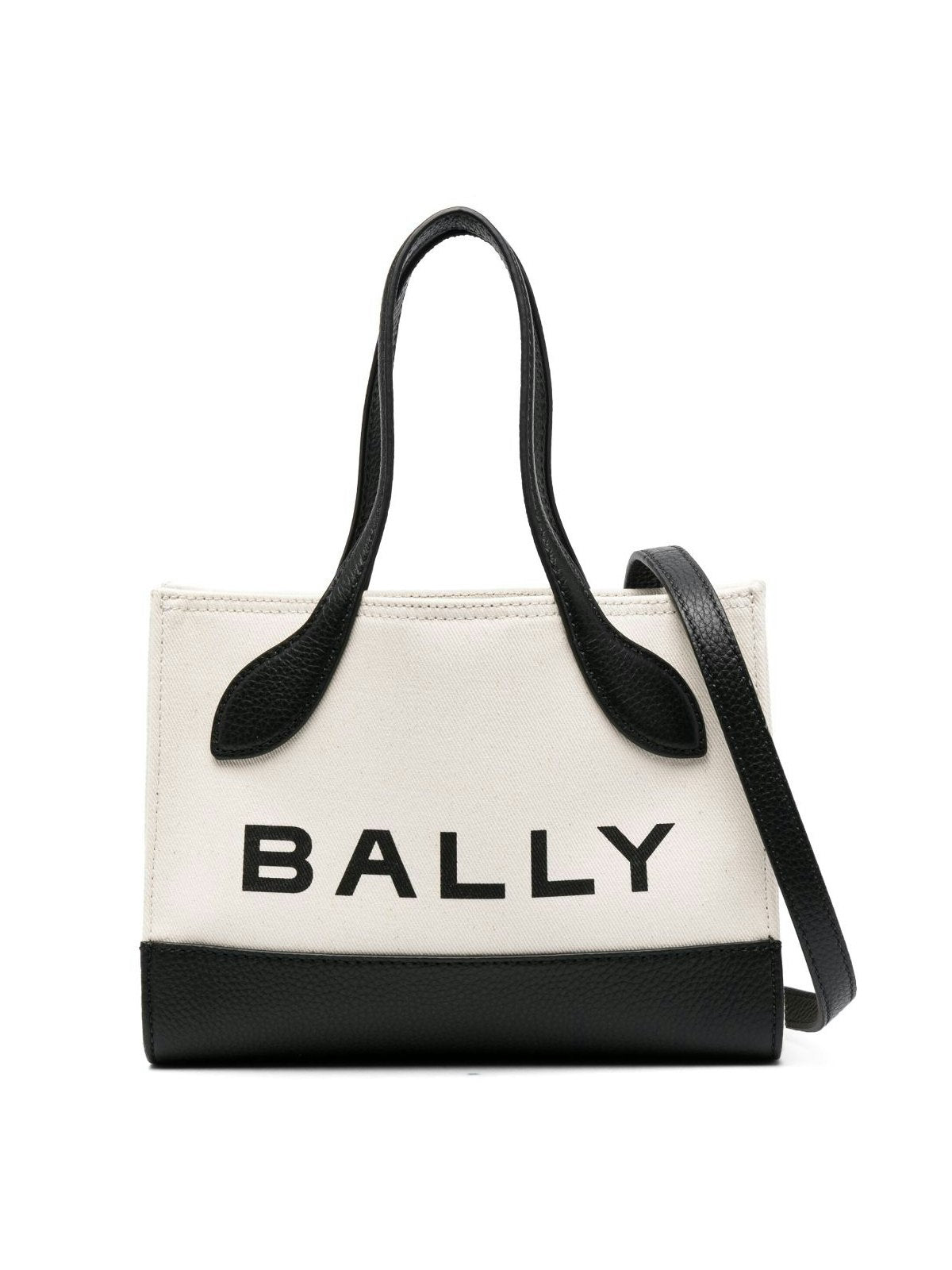 Bally Women's Mini Bar Tote Bag in White | Size UNI | WAM02GCV034I182O