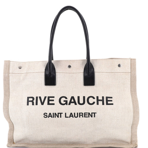 Rive Gauche Shopper Tote Canvas Large