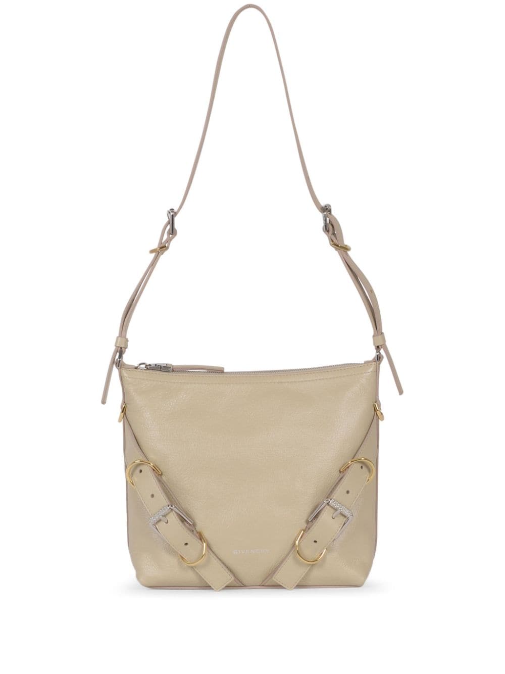 Givenchy Women's Voyou Small Leather Shoulder Bag in Beige | Size UNI | BB50YYB21T