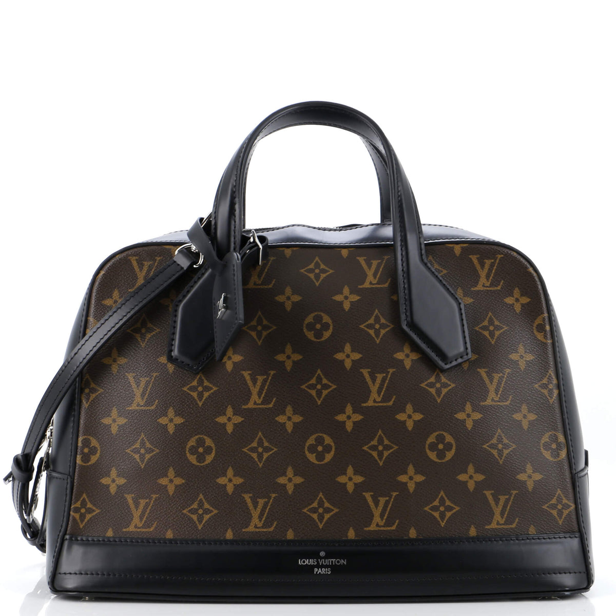 Louis Vuitton Dora Handbag Monogram Canvas and Calfskin MM
