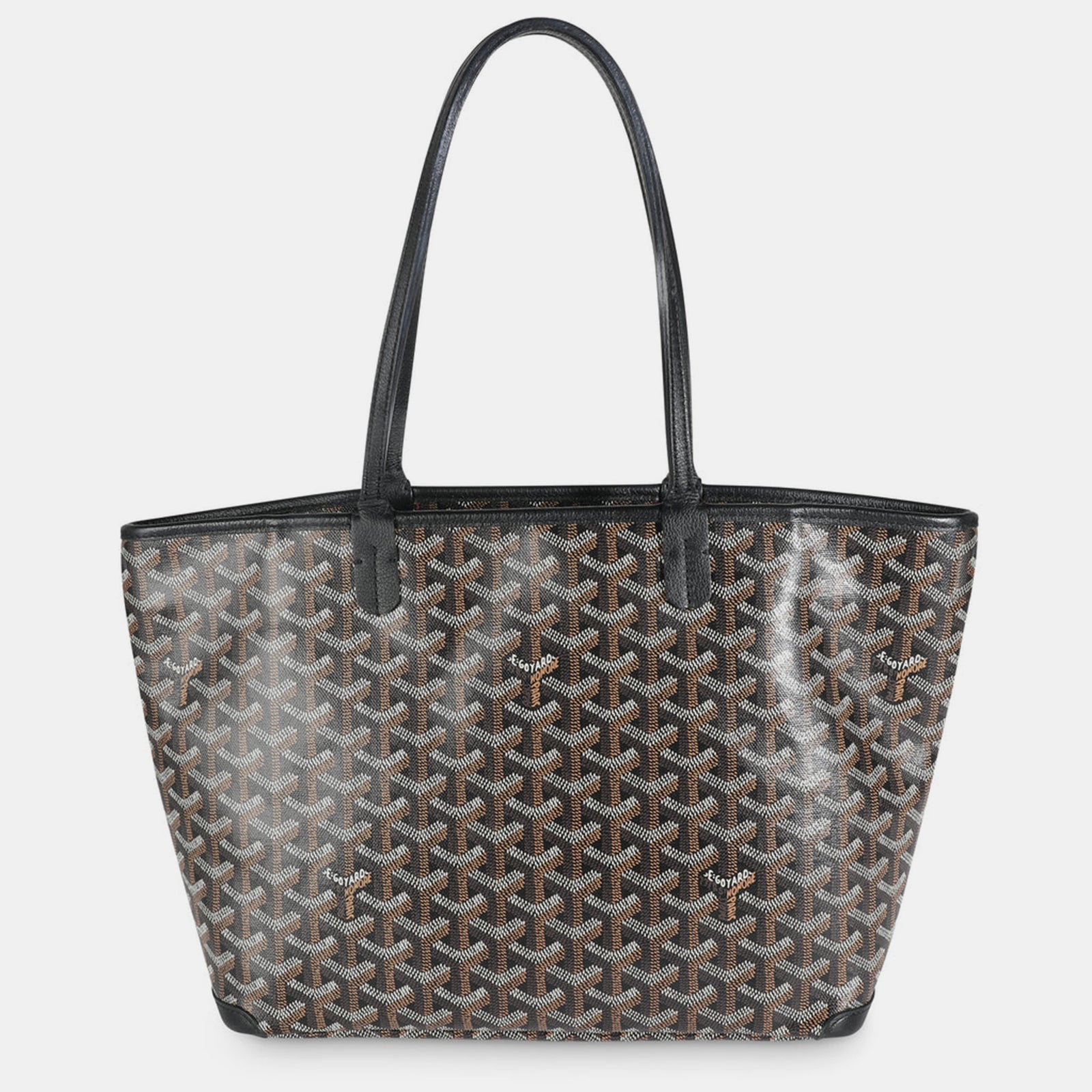 Goyard Sac cabas Artois en toile Goyardine noire