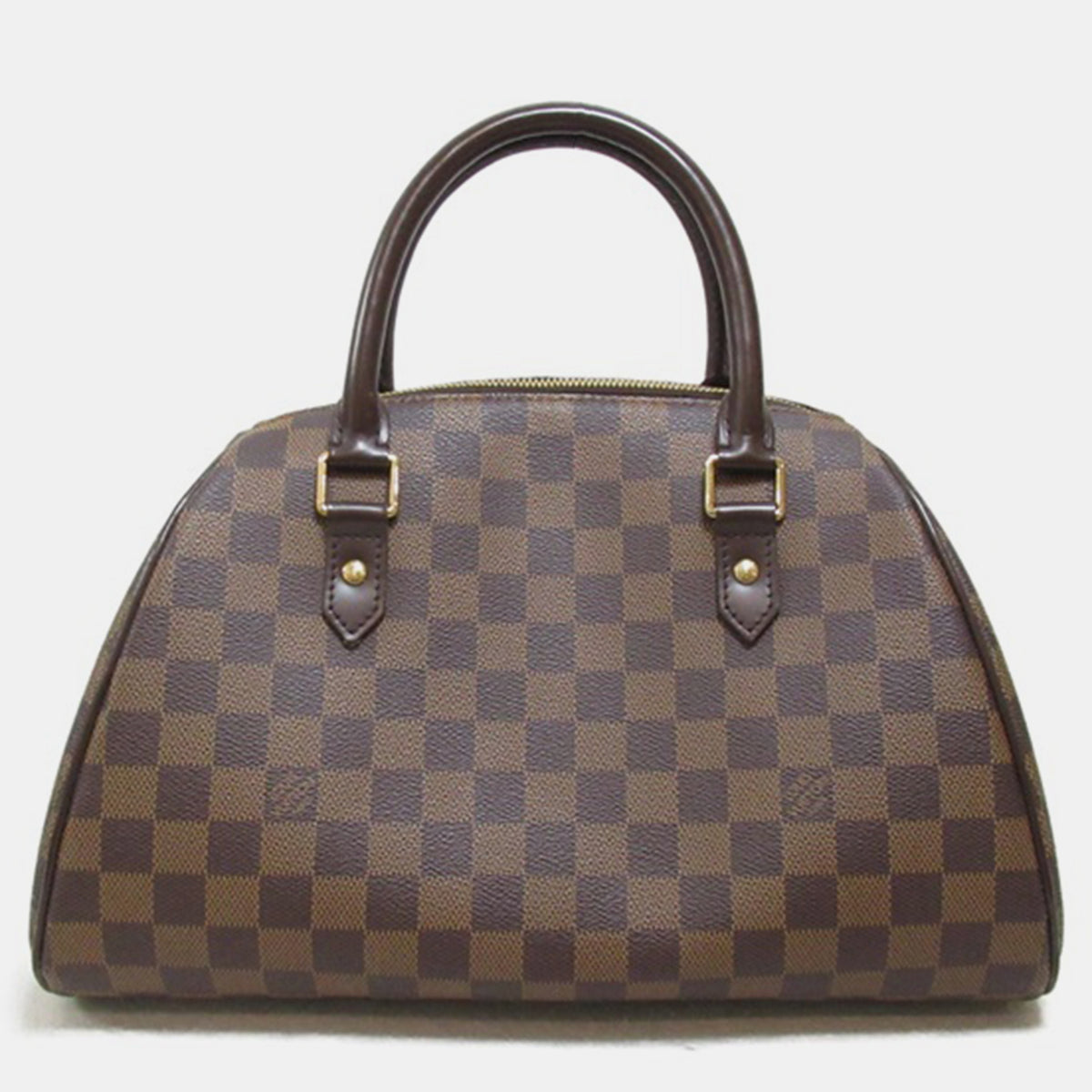 Louis Vuitton Brown Damier Ebene Canvas Rivera MM Top Handle Bag