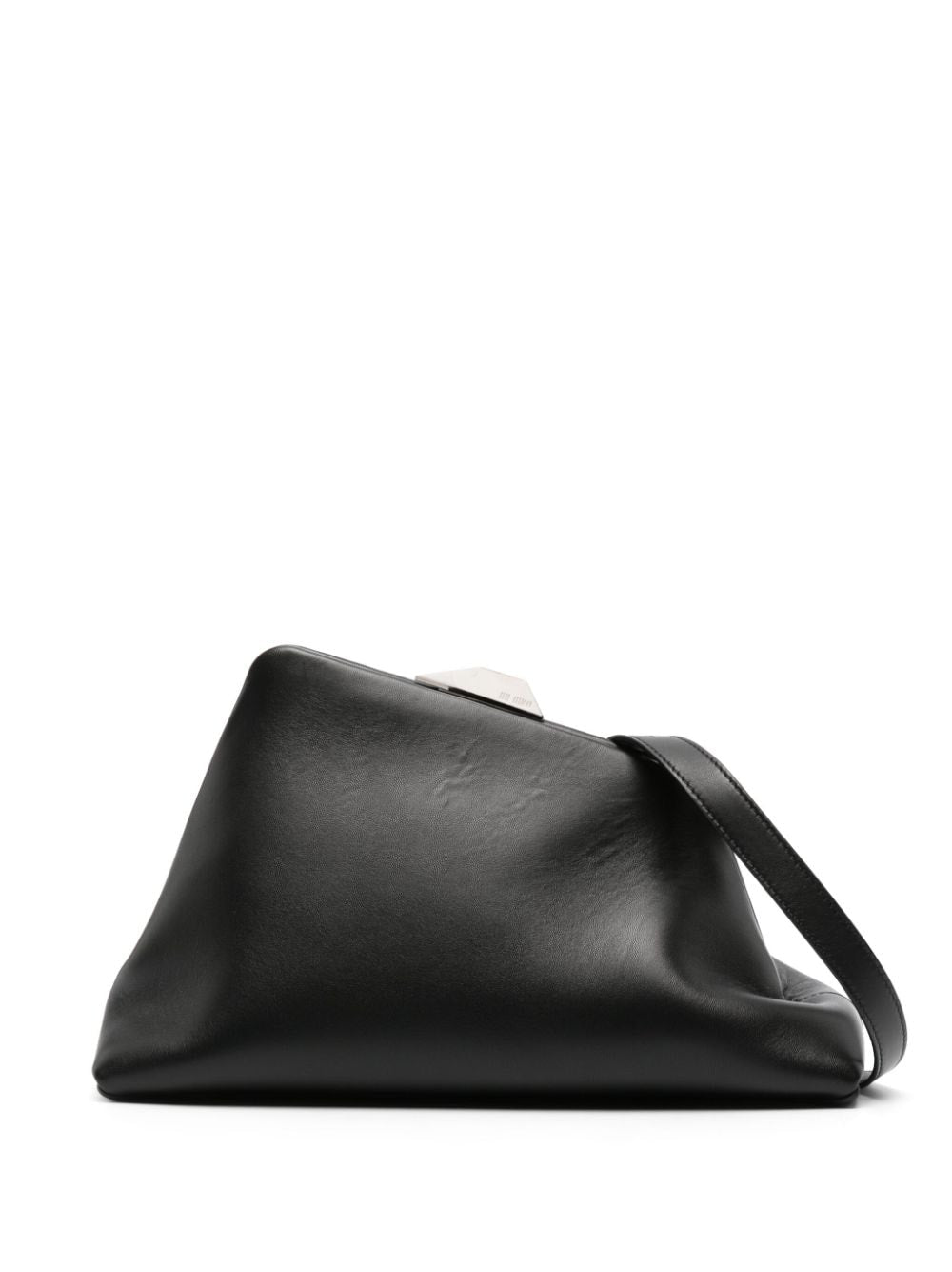The Attico Women's Day Off Leather Bag in Black | Size UNI | 246WAH49L001100
