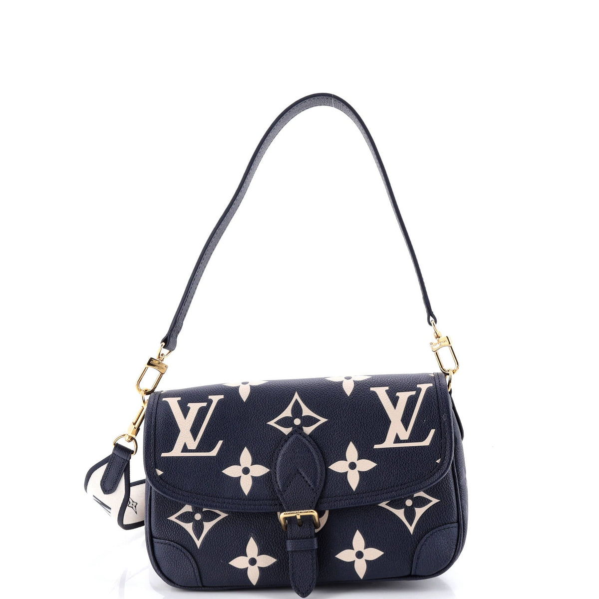 Louis Vuitton Diane NM Handbag Bicolor Monogram Empreinte Giant