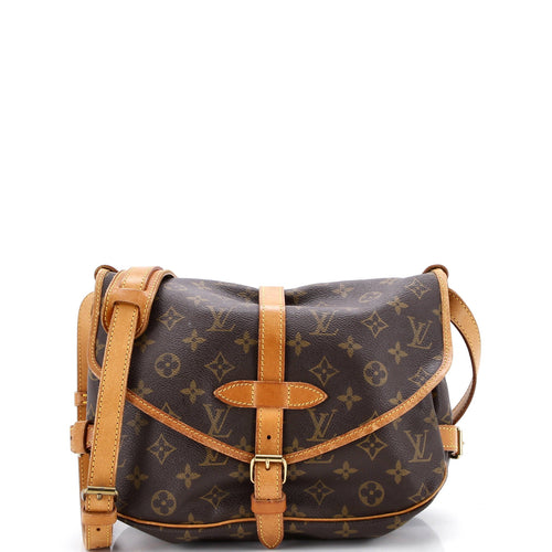 Saumur Handbag Monogram Canvas 30