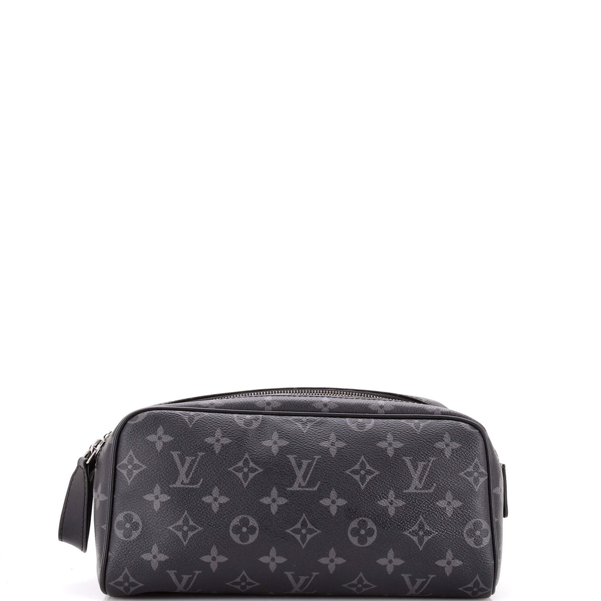 Louis Vuitton Dopp Kit Toiletry Pouch Monogram Eclipse Canvas