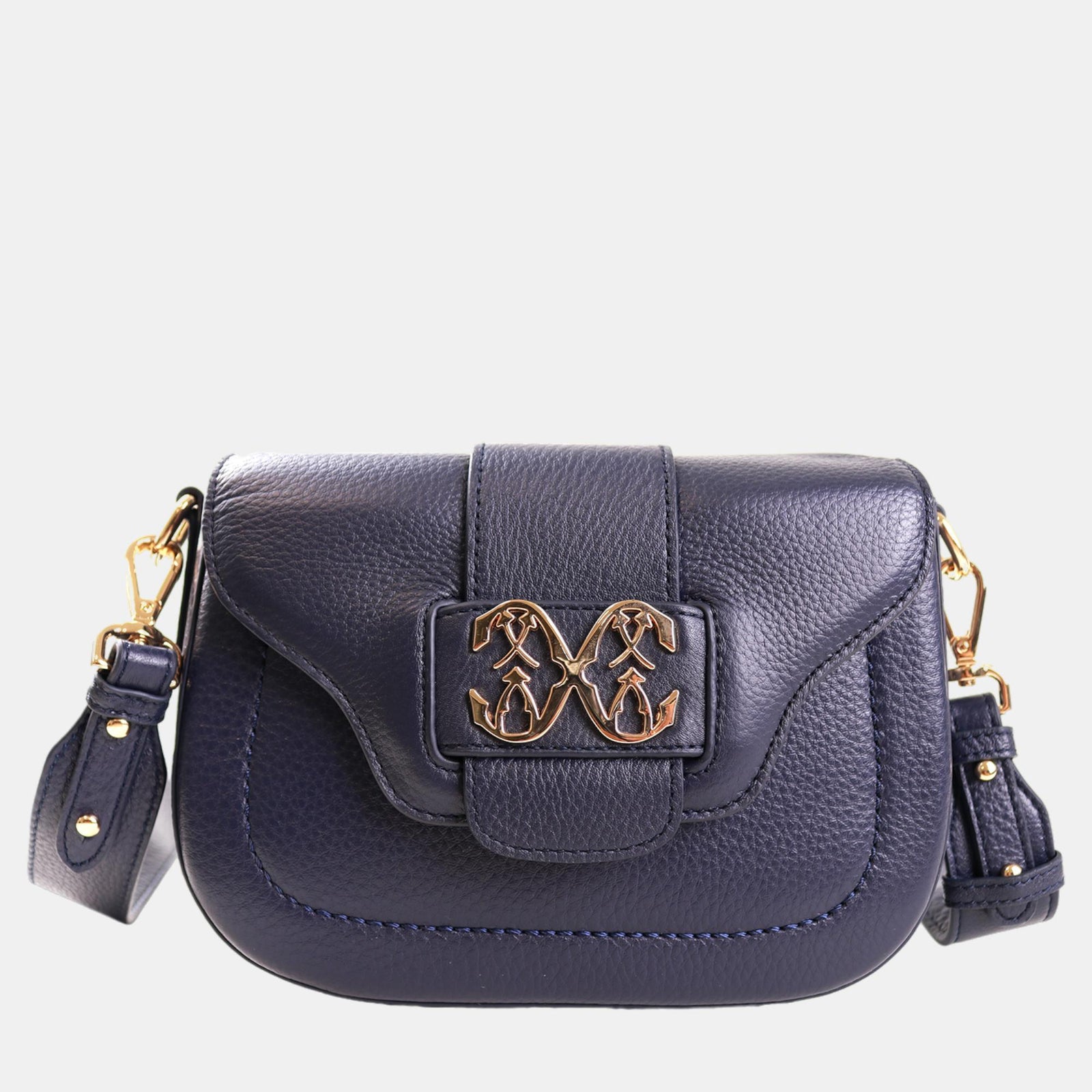 Charriol Dark blue Leather MARIE OLGA Crossbody