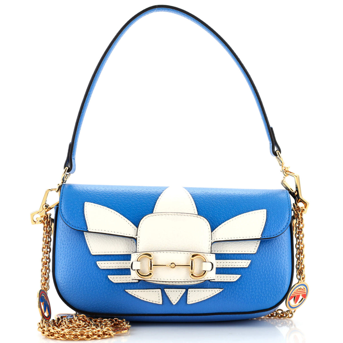 Gucci GUCCI x Adidas Horsebit 1955 Shoulder Bag Leather Small