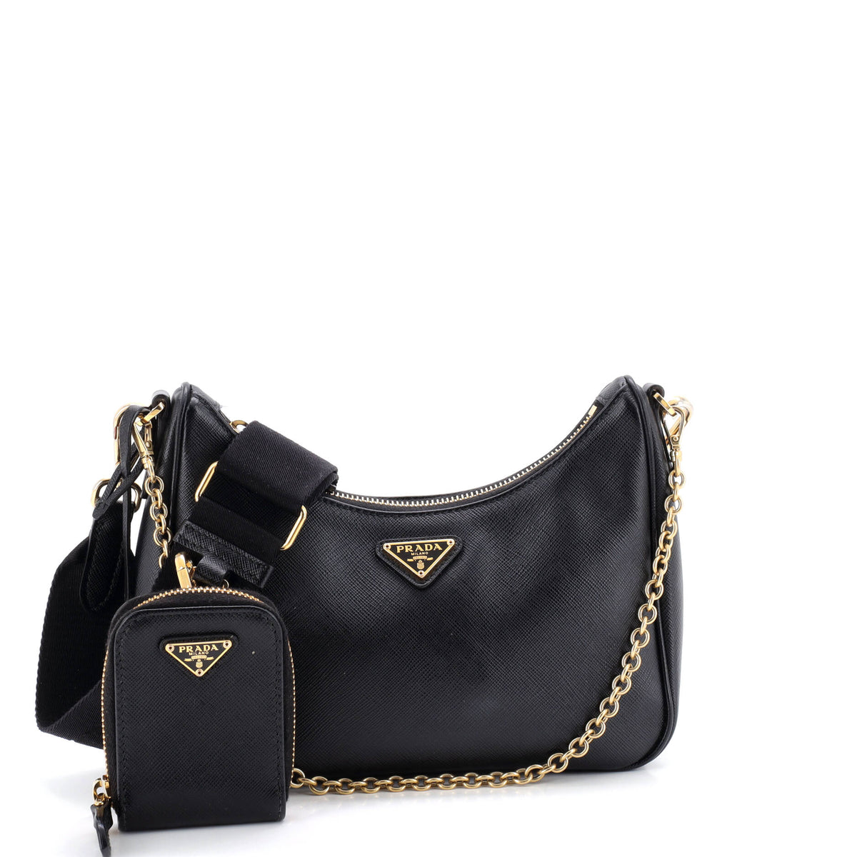 Prada PRADA Re-Edition 2005 Shoulder Bag Saffiano Leather Small