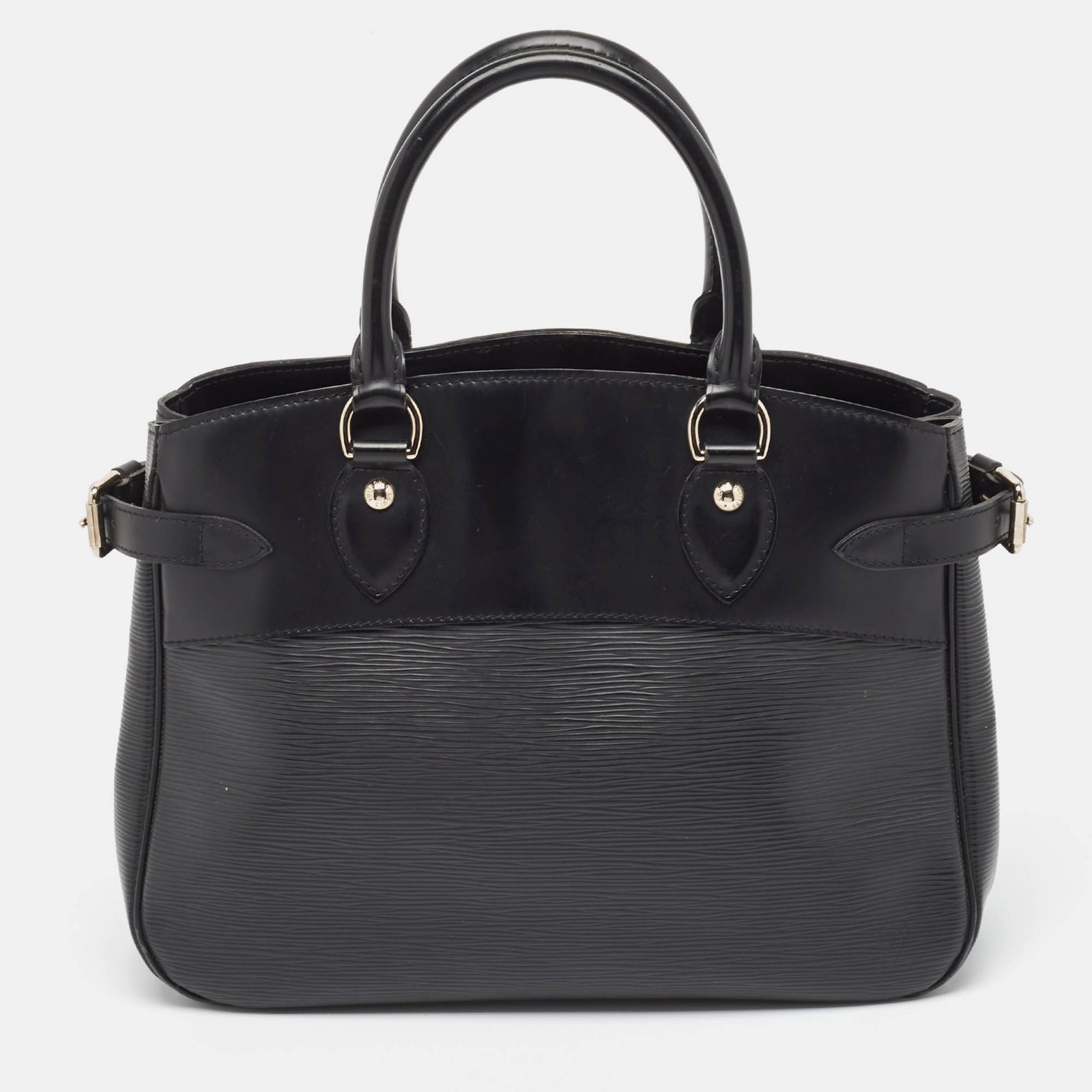 Louis Vuitton Sac Passy PM en cuir épi noir