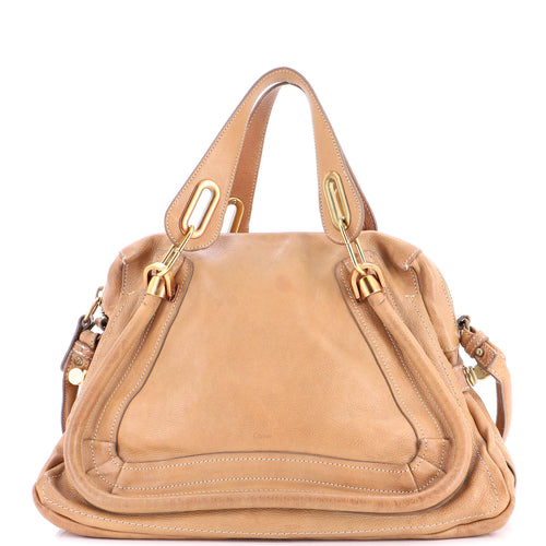 CHLOE Paraty Top Handle Bag Leather Medium