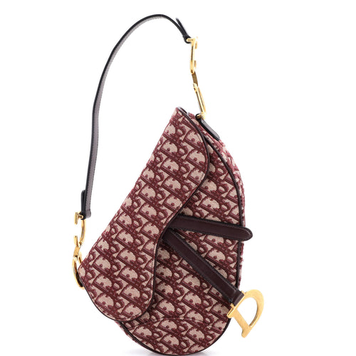 Saddle Handbag Oblique Canvas Medium