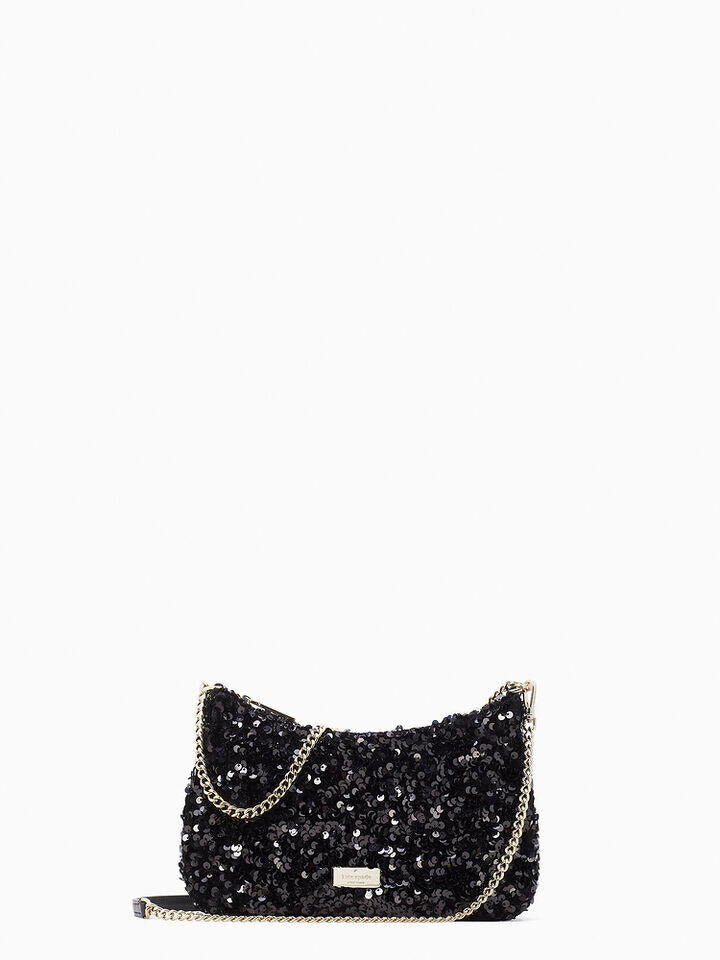 Kate Spade Au Kiki Sequin Fabric Convertible Crossbody