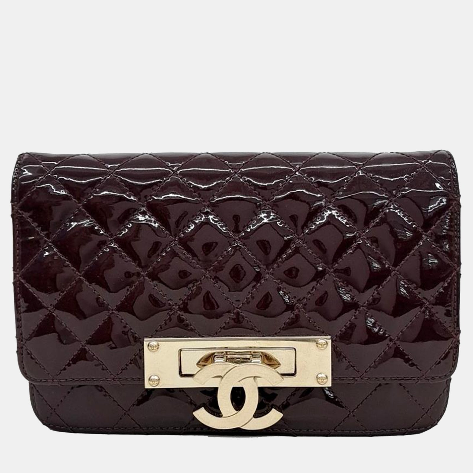 Chanel Patent WOC Mini Crossbody Bag