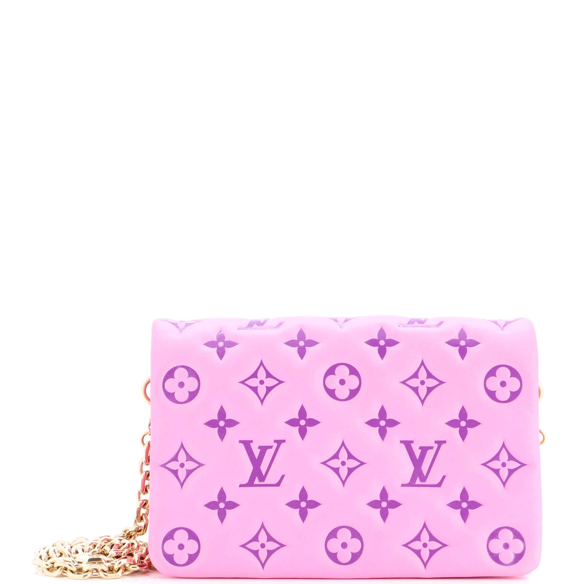 Louis Vuitton Coussin Pochette Monogram Embossed Lambskin