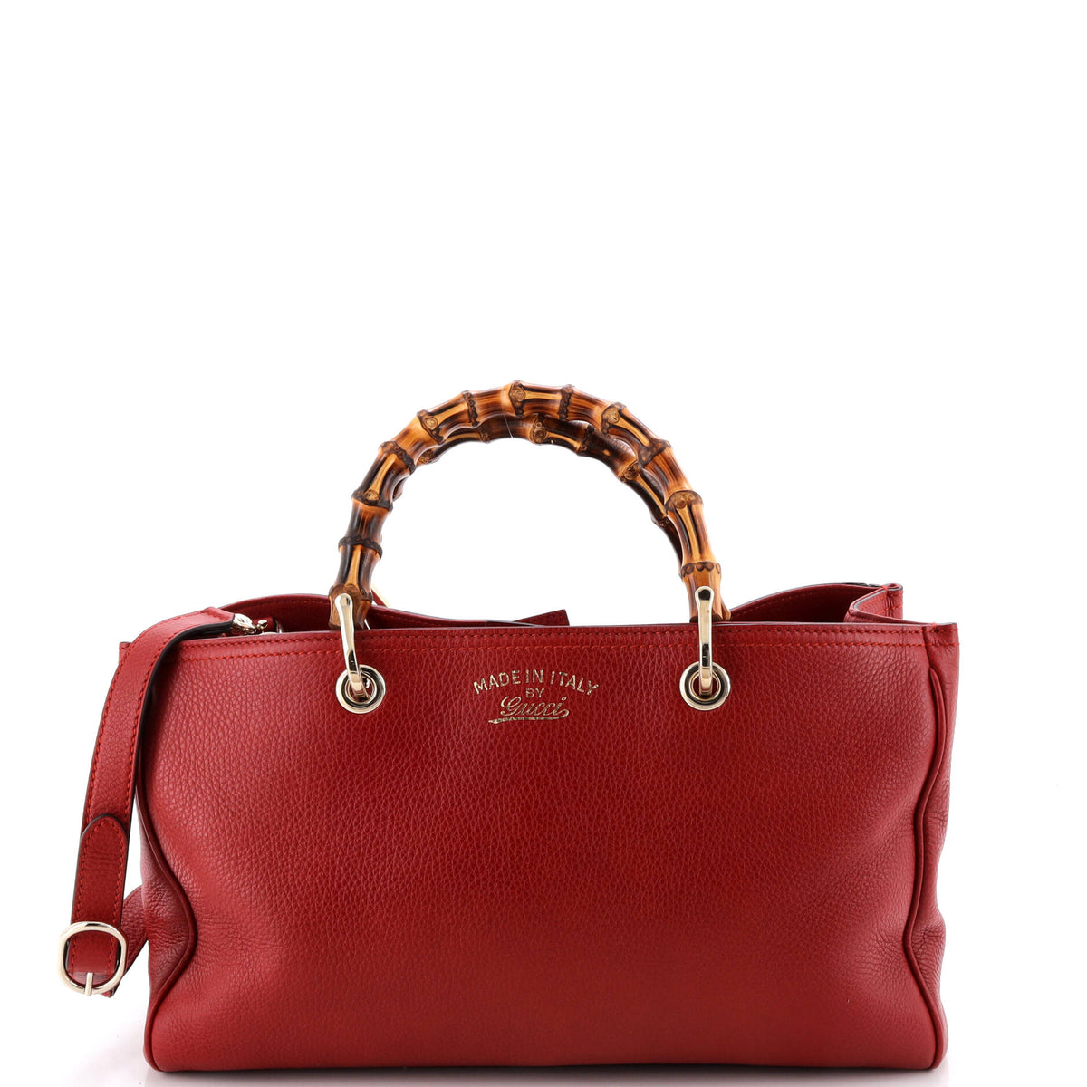 Gucci GUCCI Bamboo Shopper Tote Leather Medium