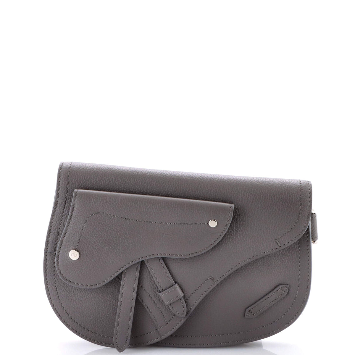 Christian Dior Saddle Messenger Pouch Leather