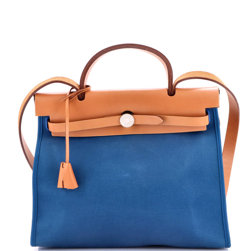 Herbag Zip Leather and Toile 31