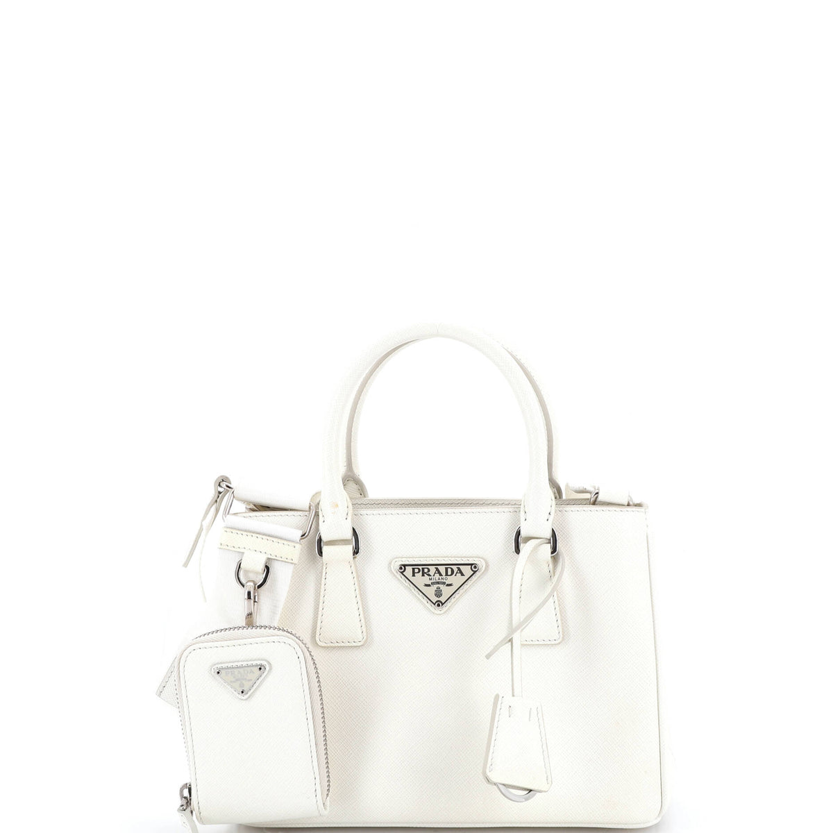 Prada PRADA Re-Edition Galleria Tote Saffiano Leather Micro
