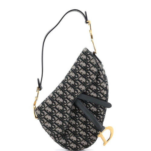 Saddle Handbag Oblique Canvas Medium