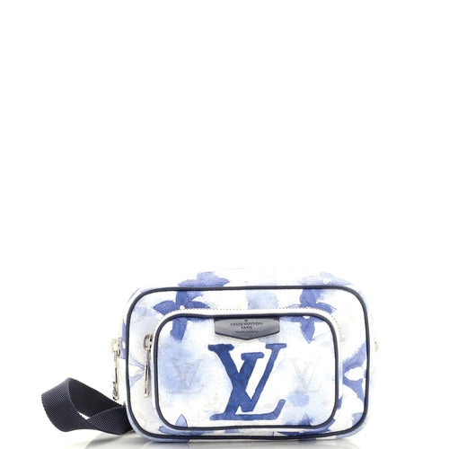 Outdoor Pouch Limited Edition Monogram Watercolor Canvas